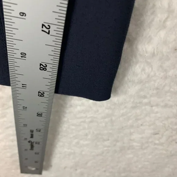 MM. LaFleur Women's The Foster‎ Pant Power Stretch Side Zip Navy Size 2 9543 - Picture 6 of 15